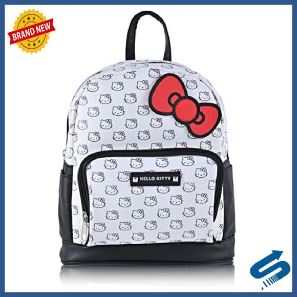 Mini Backpack Faux Leather Adjustable Straps 10 Inch Main Compartment